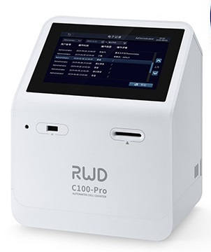 Счетчик и анализатор жизнеспособности клеток, 4-60 мкм, C100-Pro, RWD Life Science